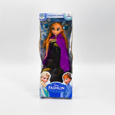 Fashion Doll 28cm with Purple Cloak x 12