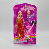 Doll 28cm With Baby Buggy x 12