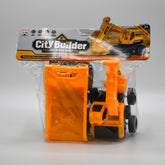 Large Excavator and Truck Set 19cm Pk2 x 12
