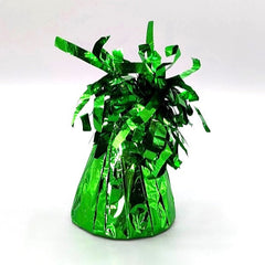 Green Foil Wrapped Balloon Weight x 12