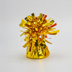 Gold Foil Wrapped Balloon Weight x 12