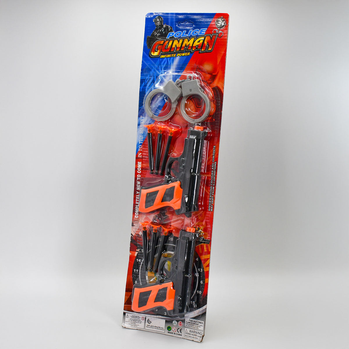 Twin Police Gun Set x 12