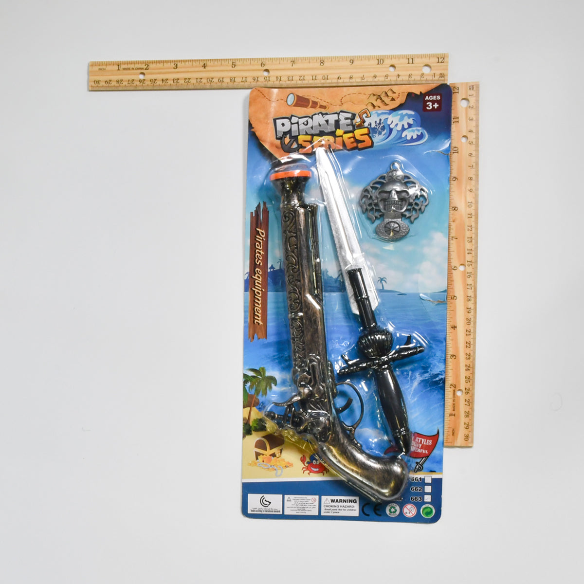 Pirate Pistol and Sword Set x 12