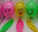 Scented 25cm Smiley Ball with Keychain x 12
